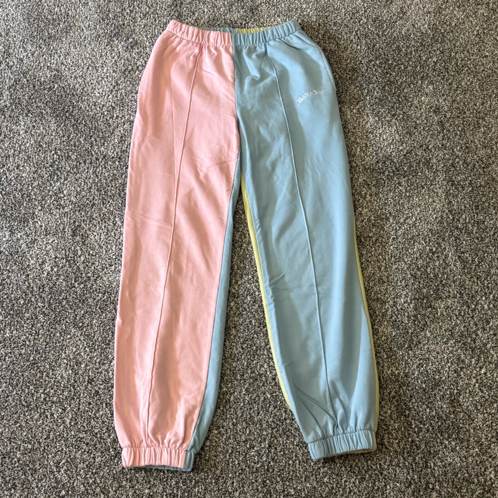 Adika Pastel Colorblock Sweatpants
